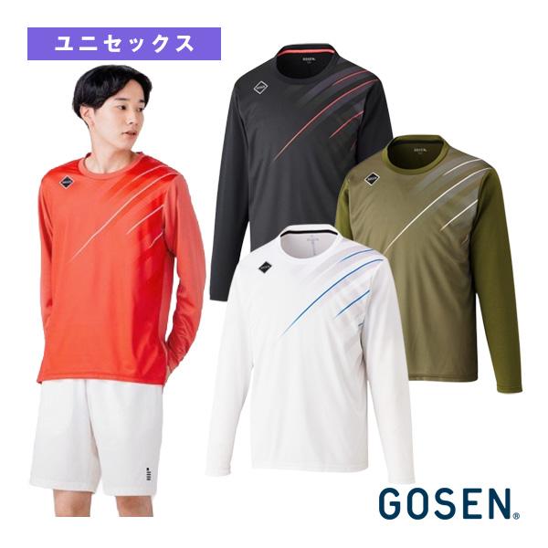 ゴーセン テニスウェア『メンズ/ユニ』 プラクティスロングシャツ ユニセックス T2634