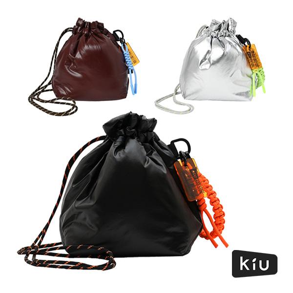 KiU ライフスタイルバッグ パフィードローストリングバッグ PUFFY DRAWSTRING BA...