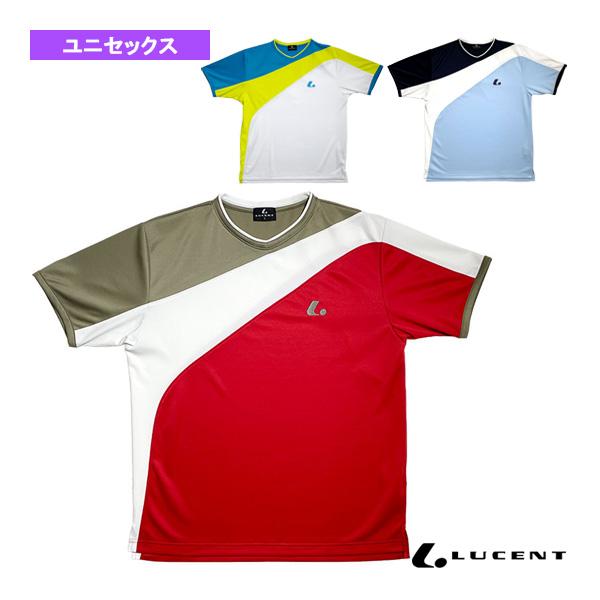 ポイント5倍★ ルーセント テニスウェア『メンズ/ユニ』 ゲームシャツ 襟なし ユニセックス XLH...