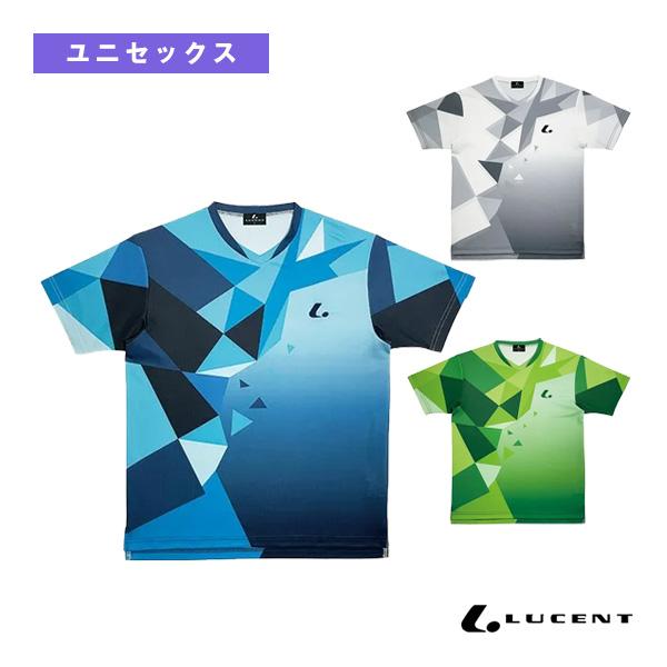 ポイント5倍★ ルーセント テニスウェア『メンズ/ユニ』 ゲームシャツ 襟なし ユニセックス XLH...