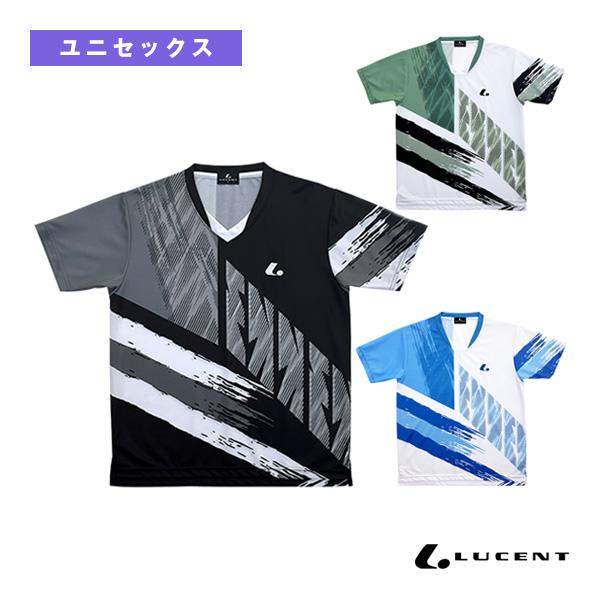 ポイント5倍★ ルーセント テニスウェア『メンズ/ユニ』 ゲームシャツ 襟なし ユニセックス XLH...