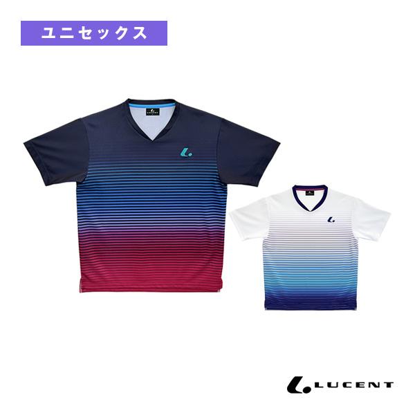 ポイント5倍★ ルーセント テニスウェア『メンズ/ユニ』 ゲームシャツ 襟なし ユニセックス XLH...