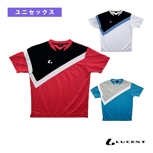 ポイント5倍★ ルーセント テニスウェア『メンズ/ユニ』 ゲームシャツ 襟なし ユニセックス XLH...