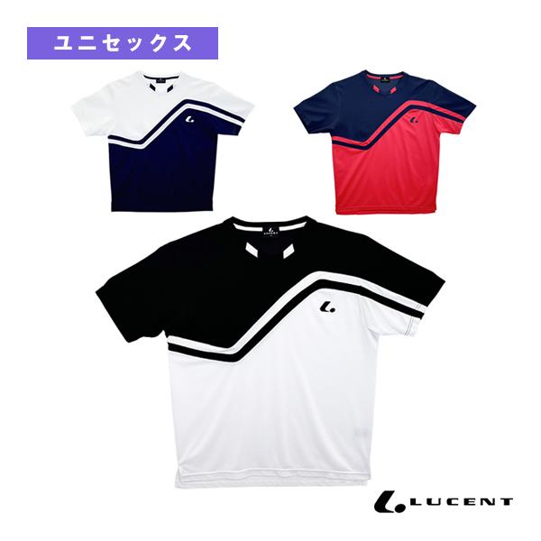 ポイント5倍★ ルーセント テニスウェア『メンズ/ユニ』 ゲームシャツ 襟なし ユニセックス XLH...