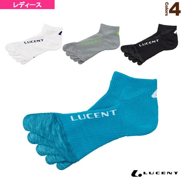 ポイント5倍★ ルーセント テニスウェア『レディース』 5本指ソックス ショート レディース XLN...
