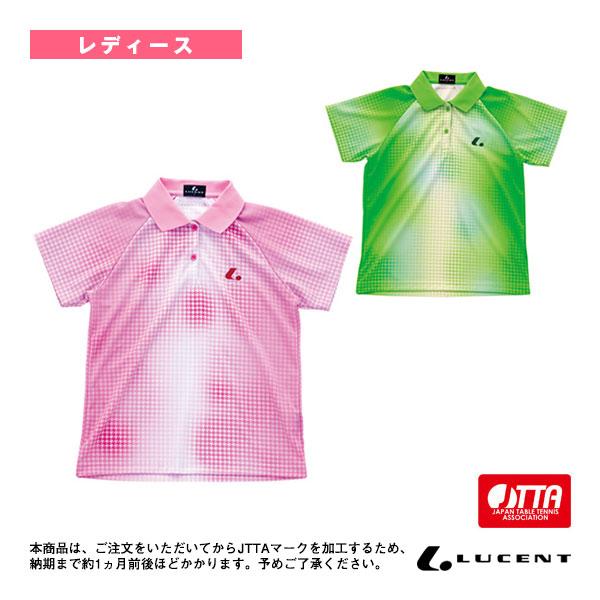 【PayPay祭★P3倍】ルーセント 卓球ウェア『レディース』 ゲームシャツ JTTA公認マーク付 ...
