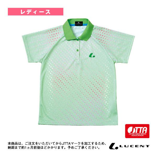 【PayPay祭★P3倍】ルーセント 卓球ウェア『レディース』 ゲームシャツ/JTTA公認マーク付/...