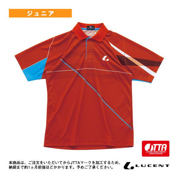 【PayPay祭★P3倍】ルーセント 卓球ウェア『ジュニア』 ゲームシャツ/JTTA公認マーク付/ジ...