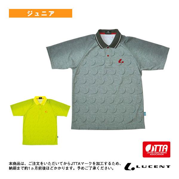 【PayPay祭★P3倍】ルーセント 卓球ウェア『ジュニア』 ゲームシャツ/JTTA公認マーク付/ジ...