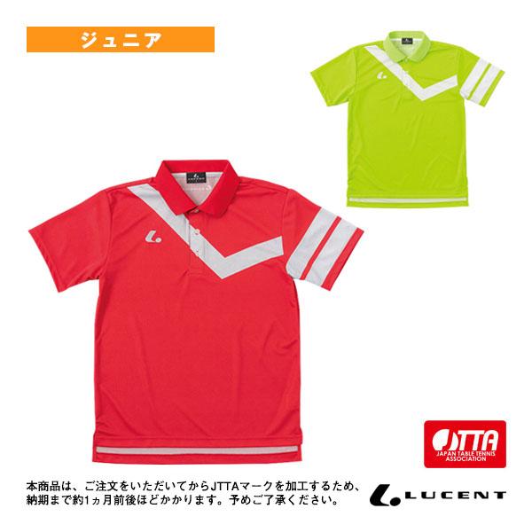 【PayPay祭★P3倍】ルーセント 卓球ウェア『ジュニア』 ゲームシャツ/JTTA公認マーク付/ジ...