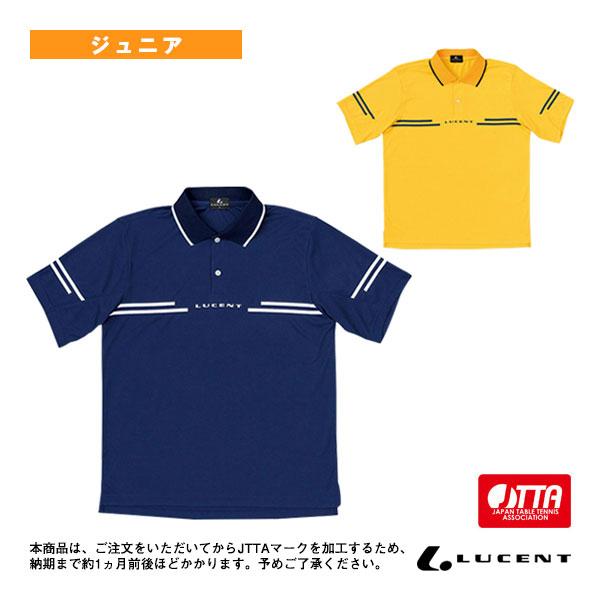 【PayPay祭★P3倍】ルーセント 卓球ウェア『ジュニア』 ゲームシャツ/JTTA公認マーク付/ジ...