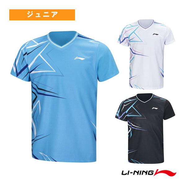 リーニン バドミントンウェア『ジュニア』 ゲームシャツ ジュニア AATU054/AAYU430