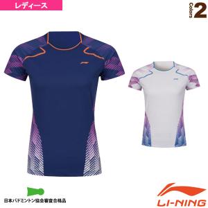 リーニン テニス・バドミントンウェア（レディース） 中国ナショナルチーム ゲームシャツ／レディース（AAYN016）