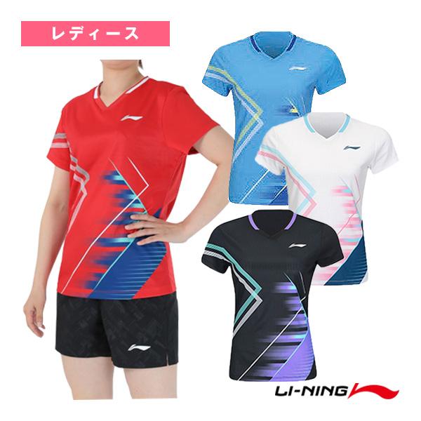 リーニン バドミントンウェア『レディース』 ゲームシャツ レディース AAYV046