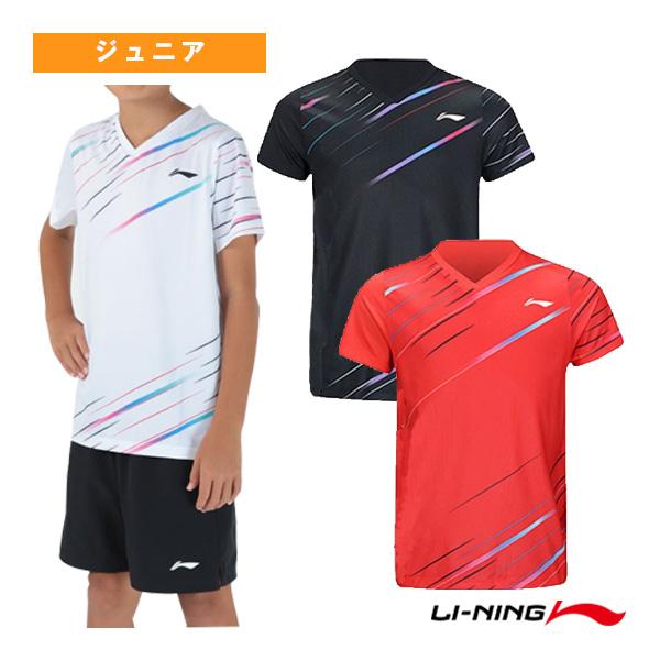 リーニン バドミントンウェア『ジュニア』 ゲームシャツ ジュニア AAYV186