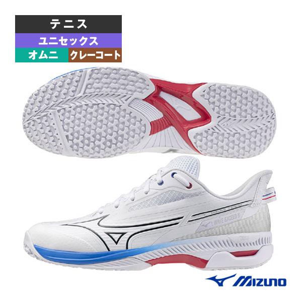 ミズノ テニスシューズ ウエーブエクシード5 WAVE EXEED 5 オムニクレー ユニセックス ...