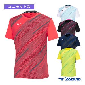 ミズノ テニスウェア『メンズ/ユニ』 ゲームシャツ/ユニセックス『62JAB029』｜racket