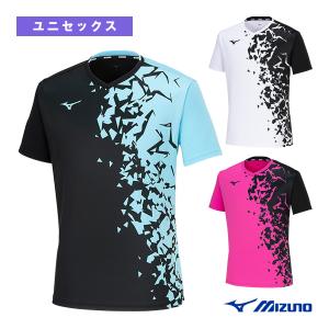 ミズノ テニスウェア『メンズ/ユニ』 ゲームシャツ/ユニセックス『62JAB030』｜racket