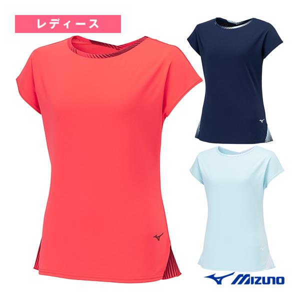 ミズノ テニスウェア『レディース』 ゲームシャツ レディース 62JAB206