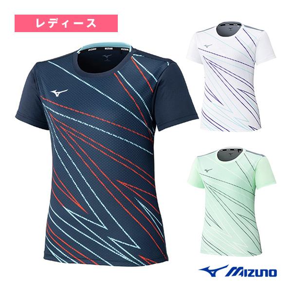 ミズノ テニスウェア『レディース』 ゲームシャツ レディース 62JAC213