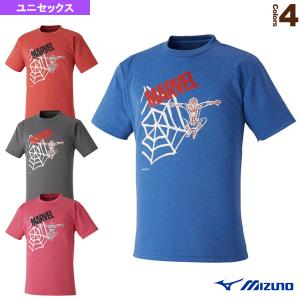 ミズノ ウェア 『メンズ/ユニ』 MARVEL マーベルTシャツ/Type2/スパイダーマンシリーズ...