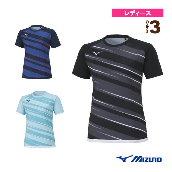 【PayPay祭★P3倍】ミズノ 卓球ウェア『レディース』 ゲームシャツ 丸首 レディース 82JA...