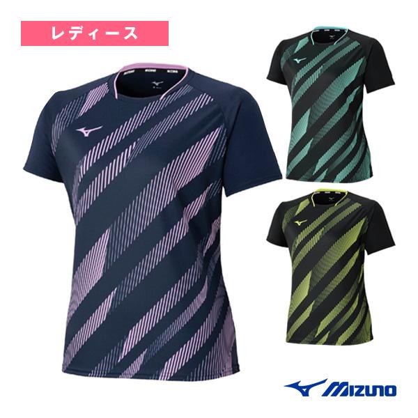 ミズノ 卓球ウェア『レディース』 ゲームシャツ 半袖 レディース 82JAC214