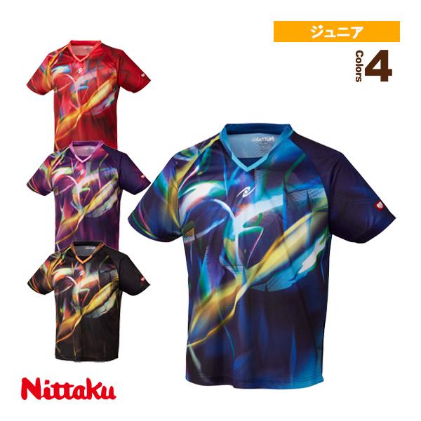 【PayPay祭★P3倍】ニッタク 卓球ウェア『ジュニア』 スカイトリックシャツ/ジュニア『NW-2...