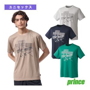 プリンス テニスウェア『メンズ/ユニ』 2025年07月下旬『予約』Tシャツ ユニセックス MF5028｜racket