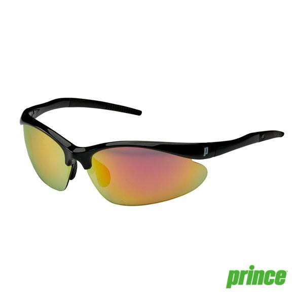 プリンス テニスアクセサリ・小物 プレミアハイコントラストクールミラー偏光サングラス ブラック PS...
