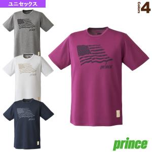 プリンス テニス バドミントンウェア メンズ 店内限界値引き中 セルフラッピング無料 ユニ Tシャツ テニスウェア男性用 ユニセックス Wu7002