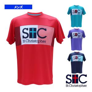 セントクリストファー テニス・バドミントンウェア『メンズ/ユニ』 パネルSTCプラクティスシャツ/メンズ『STC-BCM5431』｜ラケットプラザ