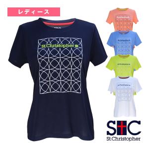 セントクリストファー テニス・バドミントンウェア『レディース』 クロワゾンプラクティスシャツ/レディース『STC-BDW2369』｜ラケットプラザ
