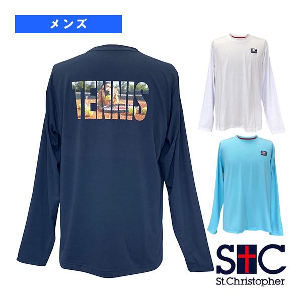セントクリストファー テニスウェア『メンズ/ユニ』 バックプリントロンTシャツ メンズ STC-BF...