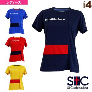 セントクリストファー テニス バドミントン ウェア レディース ウエストライン プラクティスtシャツ レディース Stc Bkw6223 Stc Stc Bkw6223 ラケットプラザ 通販 Yahoo ショッピング