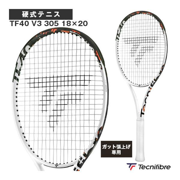 テクニファイバー テニスラケット 『張上げ無料』TF40 V3 305 18×20 14TF4405...