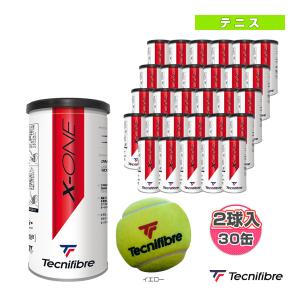 テクニファイバー テニス ボール X-ONE/1箱『2球入×30缶』/PREMIUM BALL『60X1JP2X30』｜racket