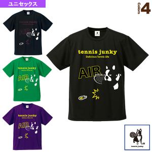 おすすめ特集 テニスジャンキー テニス バドミントンウェア メンズ ユニ Tennis Tj ユニセックス エアー犬 ドライtシャツ Junky