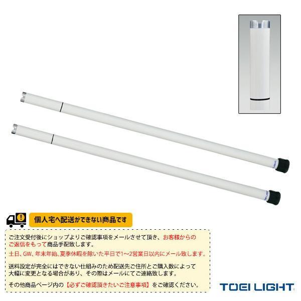TOEI『トーエイ』 テニスコート用品 [送料別途]アルミシングルス スティック B-2540