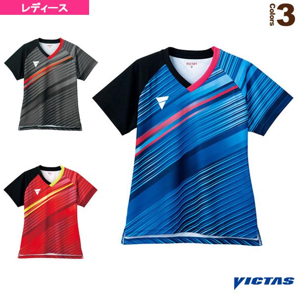 【PayPay祭★P3倍】ヴィクタス 卓球ウェア『レディース』 V-LGS224 ゲームシャツ レデ...