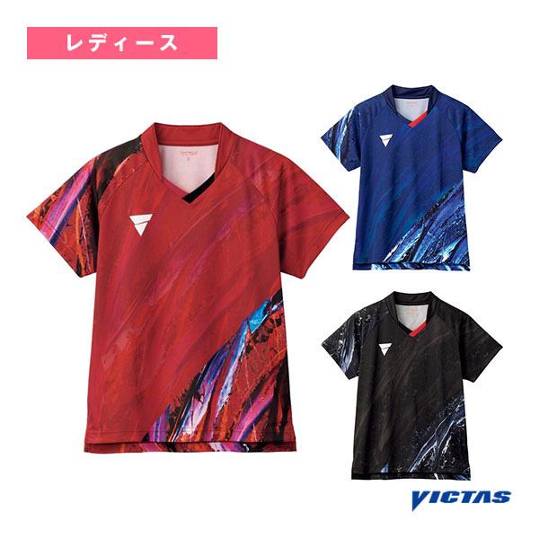 【PayPay祭★P3倍】ヴィクタス 卓球ウェア『レディース』 V-NLGS408 ゲームシャツ レ...