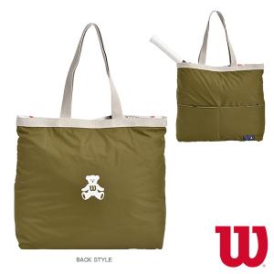 ウィルソン テニス バッグ ONE BEAR TOTE/ワンベア トート/OLIVE GREEN/ラケット1本収納可『WR8015303001』