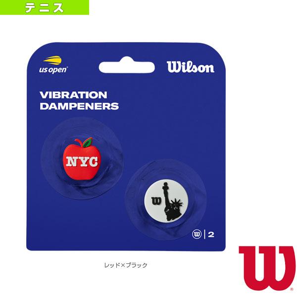 ウィルソン テニスアクセサリ・小物 USオープンダンプナー レッド×ブラック US OPEN DAM...