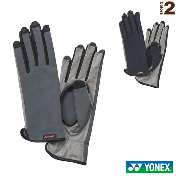 ヨネックス テニスアクセサリ・小物 テニスグローブ／左右両手用／ネイルスルー／手の平穴有り（AC26...
