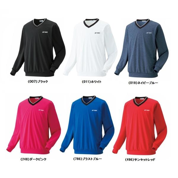 ヨネックス(YONEX)　2017年１月発売NEWモデル　32019　V首トレーナー　■送料無料■　...
