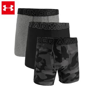 アンダーアーマー UAパフォーマンステック ノベルティ 6インチ アンダーウェア メンズ 26SS (1387415) アンダーウェア 3枚セット