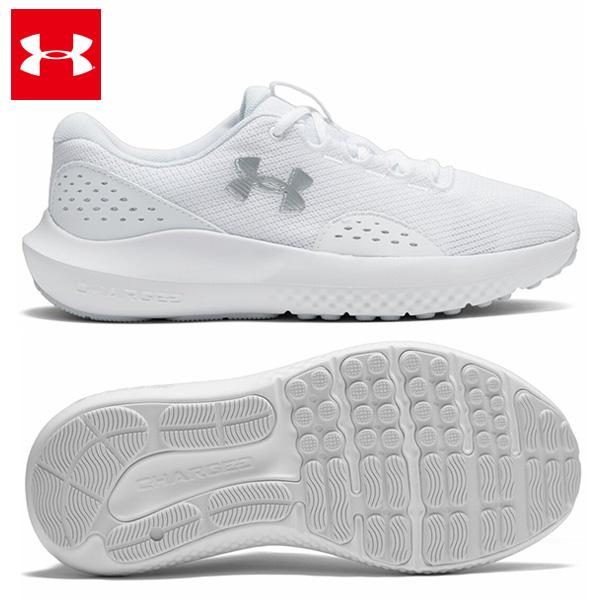 24FW  UAチャージド サージ4 ワイド (3028571-101) 送料無料 レディス ランニ...