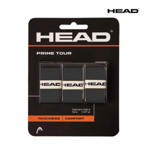 HEAD　Prime Tour テニス　オーバーグリップ 3 pcs　ブラック　285621-bk　オーバーグリップ　3本入【ポスト投函対応】｜ラケットショップ・アプローチ