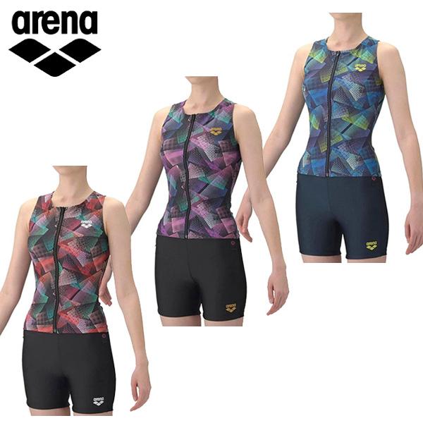 アリーナ フィットネスセパレーツ（カバーバック/ミドルレッグ/差し込みパッド）レディース 26SS ...