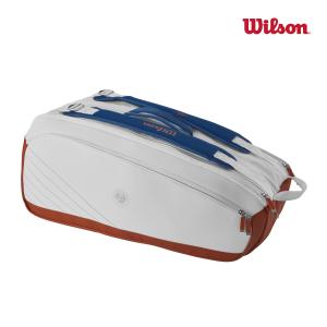 Wilson ROLAND GARROS 2024 SUPER TOUR 9P WR8030801001 ラケット9本収納 ローランギャロス｜racketshop-approach